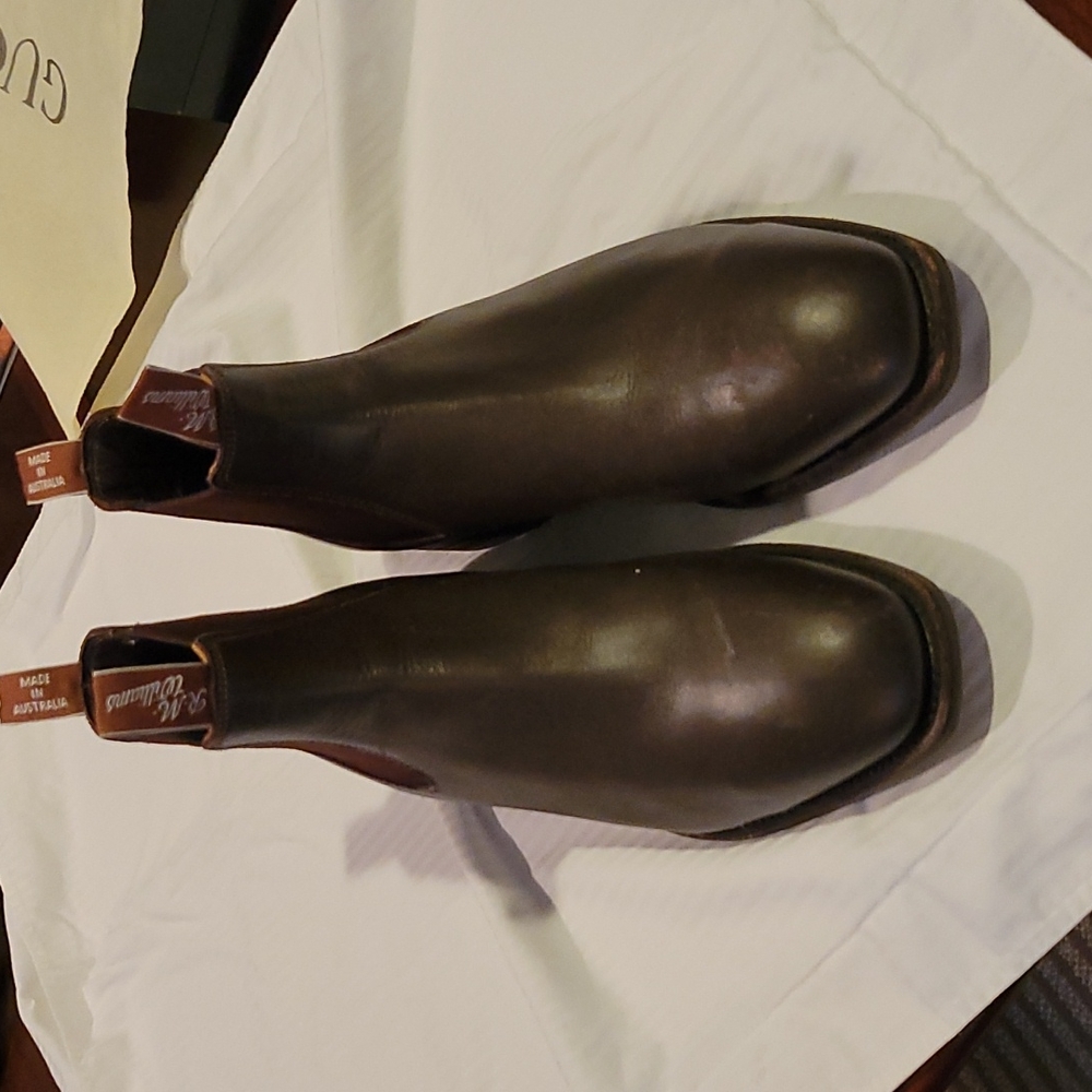 Men's R M Williams Brown  Leather Boots
